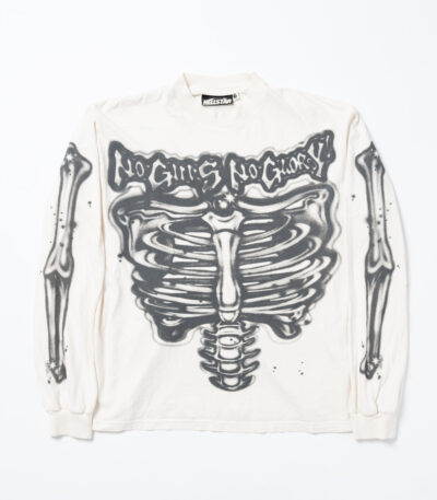 Airbrushed Bones Long sleeve Hellstar Shirt