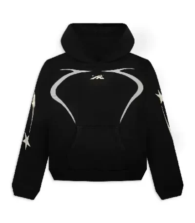 Black Hellstar Sports Jet Hoodie