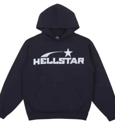 Black Hellstar Studios Basic Logo Hoodie