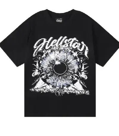 Black Hellstar Eyeball T-shirt