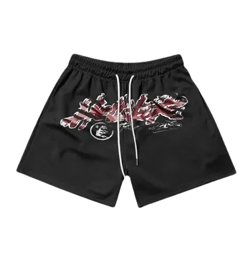 Hellstar Logo Vintage Shorts