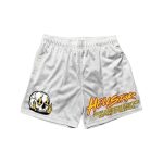 Hellstar Shorts White logo