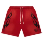 Hellstar Flame Red Shorts