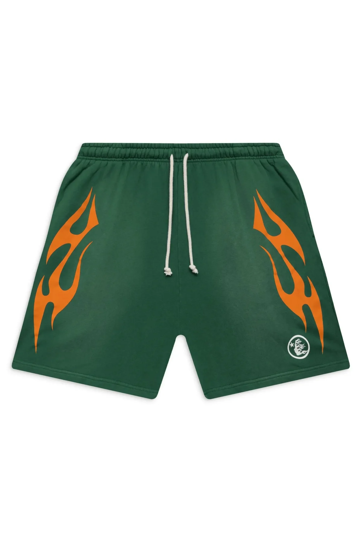 Hellstar Flame Green Shorts