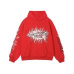 Hellstar Studio Records Tracksuit Red back