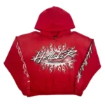 Red Hellstar Studios Records Hooded Sweatshirt