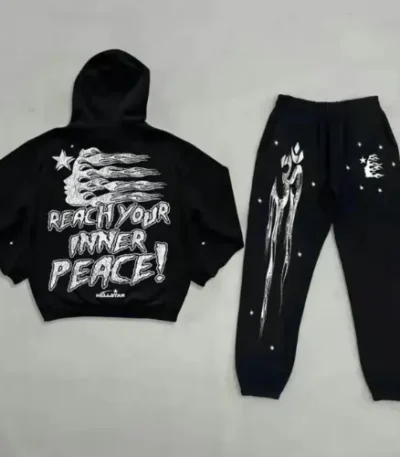 Black Hellstar Studios Inner Peace Tracksuit