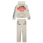 Hellstar If You Don’t Like Us Beat Us Tracksuit White